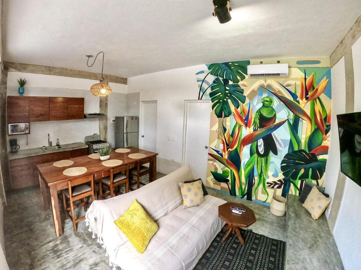 Katalox Jungle Lofts By Simply Comfort Tulum Centre Rooftop Patio & Pool Apartment Exterior photo