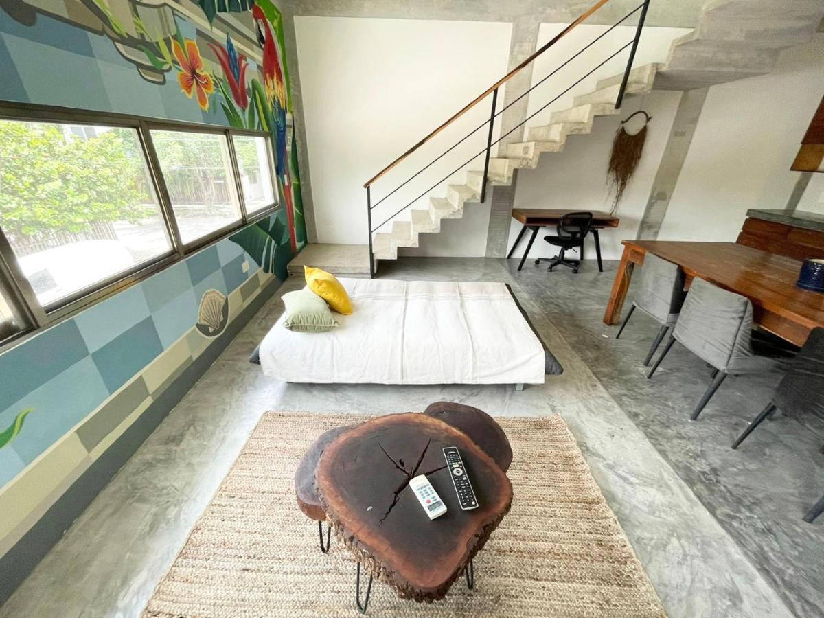 Katalox Jungle Lofts By Simply Comfort Tulum Centre Rooftop Patio & Pool Apartment Exterior photo