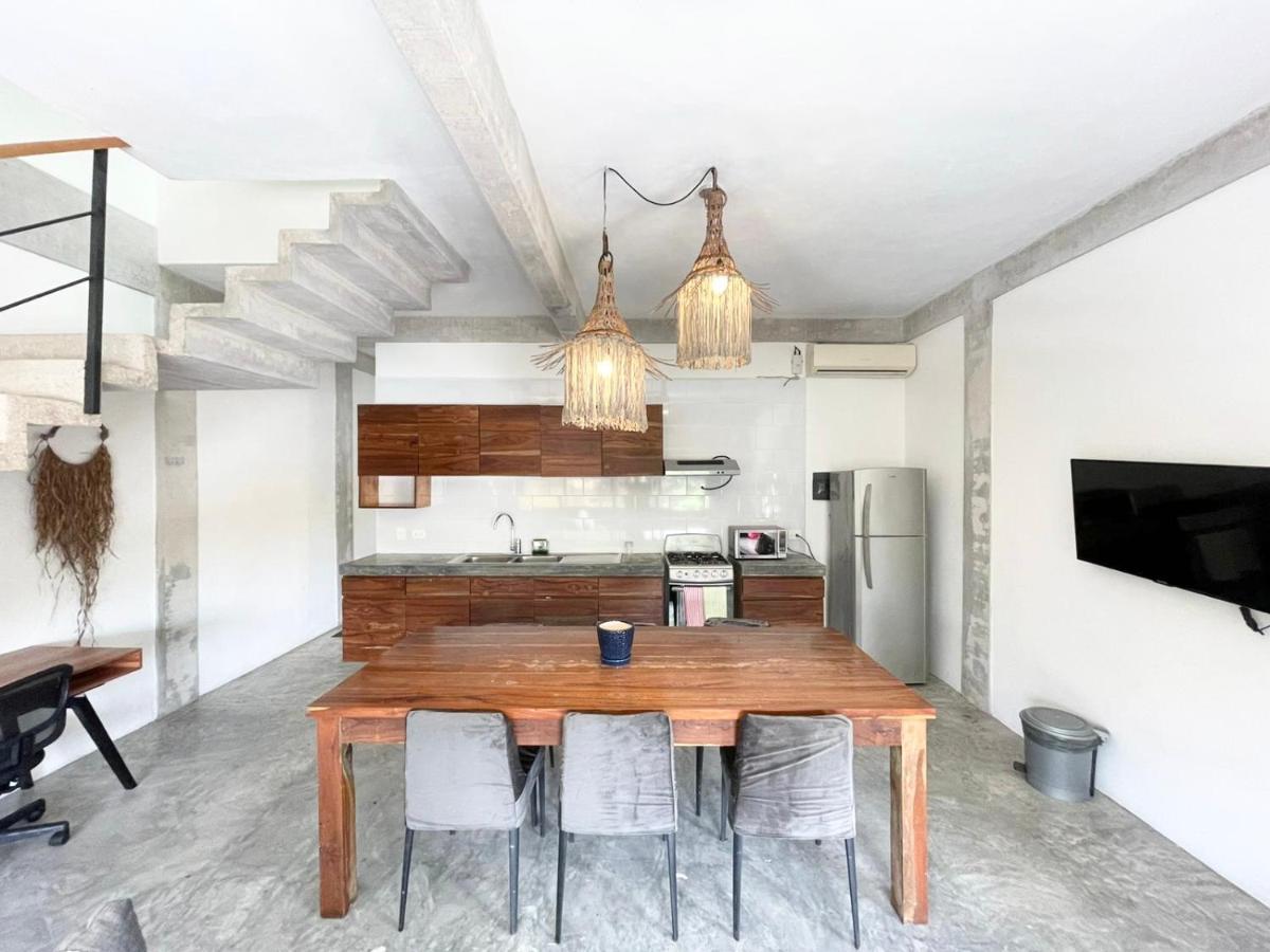 Katalox Jungle Lofts By Simply Comfort Tulum Centre Rooftop Patio & Pool Apartment Exterior photo