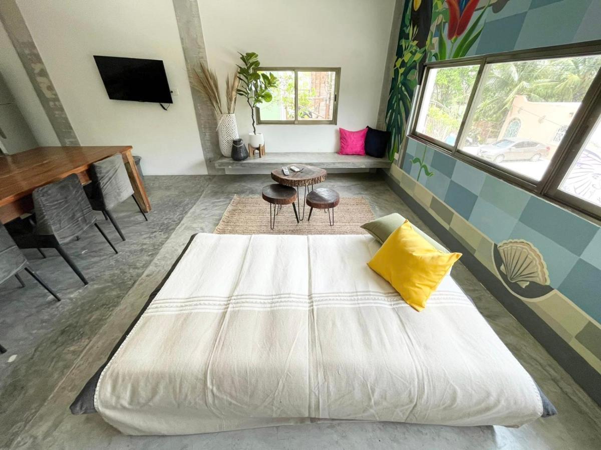 Katalox Jungle Lofts By Simply Comfort Tulum Centre Rooftop Patio & Pool Apartment Exterior photo