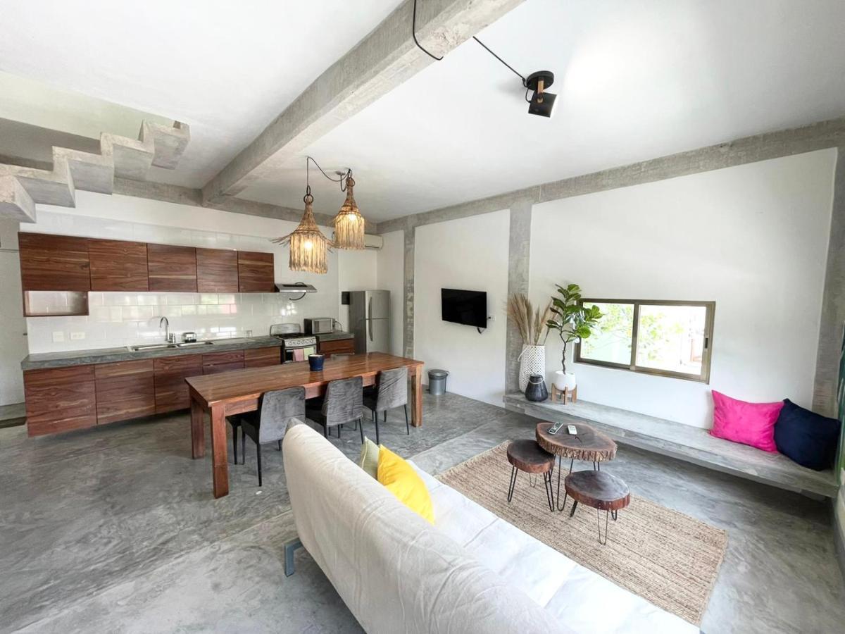 Katalox Jungle Lofts By Simply Comfort Tulum Centre Rooftop Patio & Pool Apartment Exterior photo