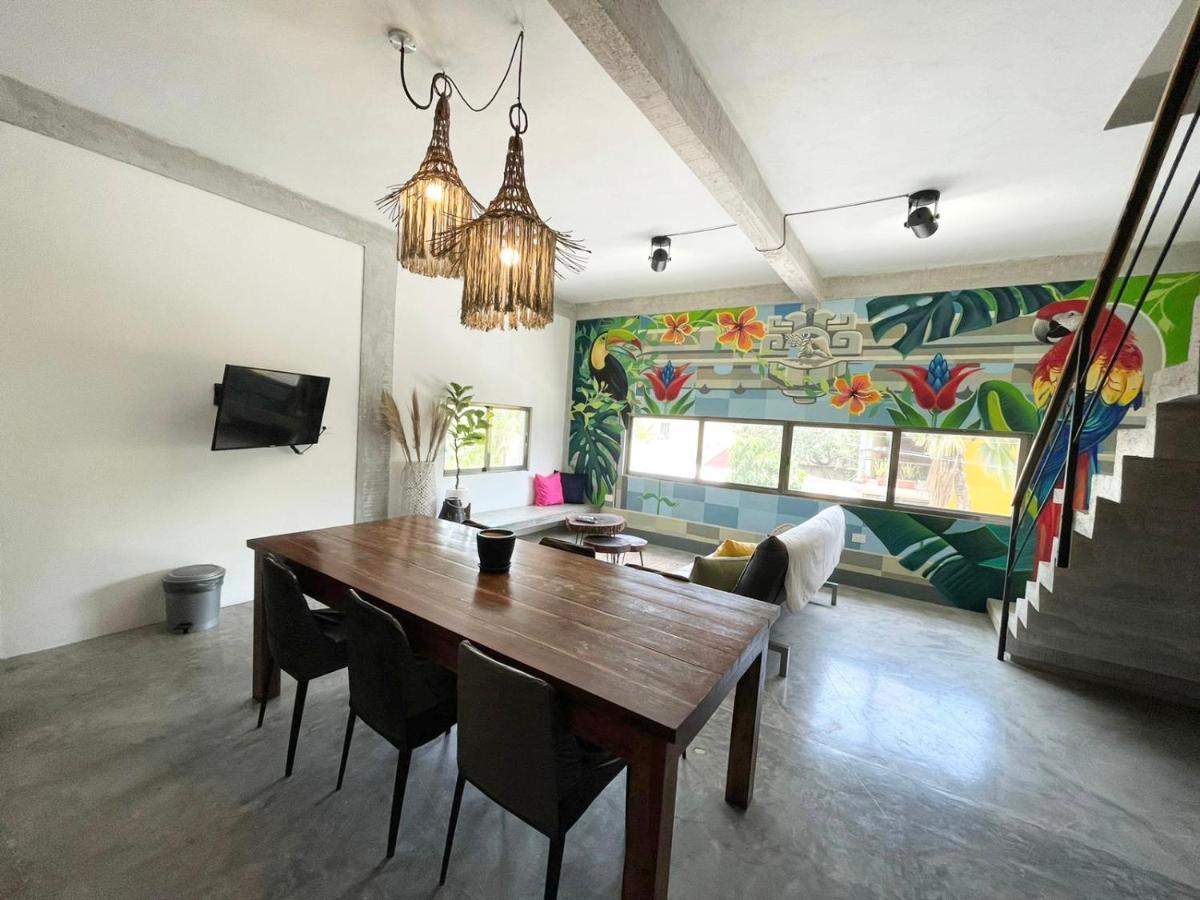 Katalox Jungle Lofts By Simply Comfort Tulum Centre Rooftop Patio & Pool Apartment Exterior photo