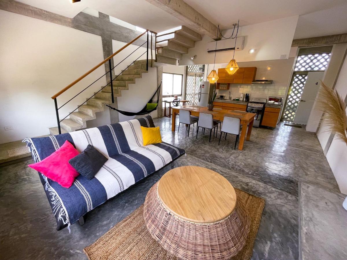 Katalox Jungle Lofts By Simply Comfort Tulum Centre Rooftop Patio & Pool Apartment Exterior photo