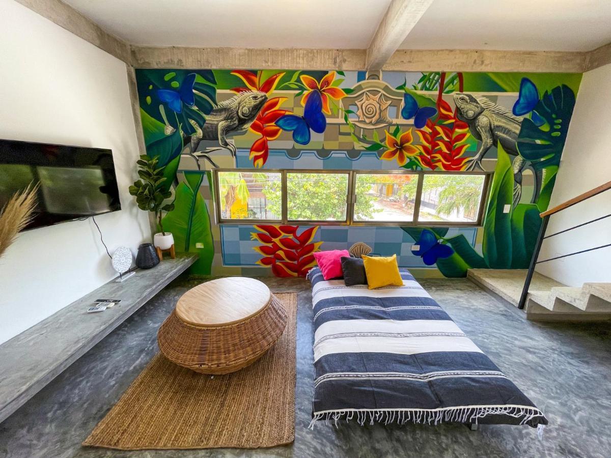 Katalox Jungle Lofts By Simply Comfort Tulum Centre Rooftop Patio & Pool Apartment Exterior photo